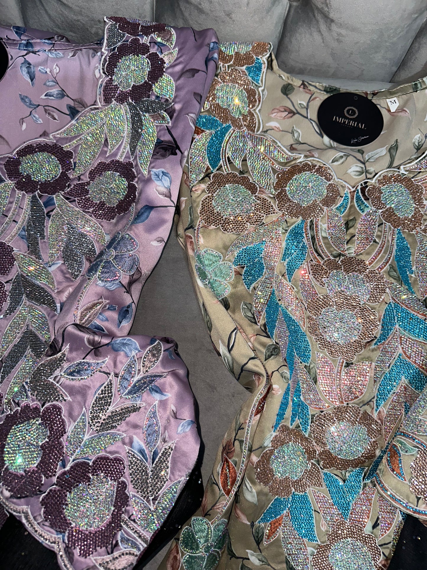 Different colors of mkhawars with chiffon Sheila
