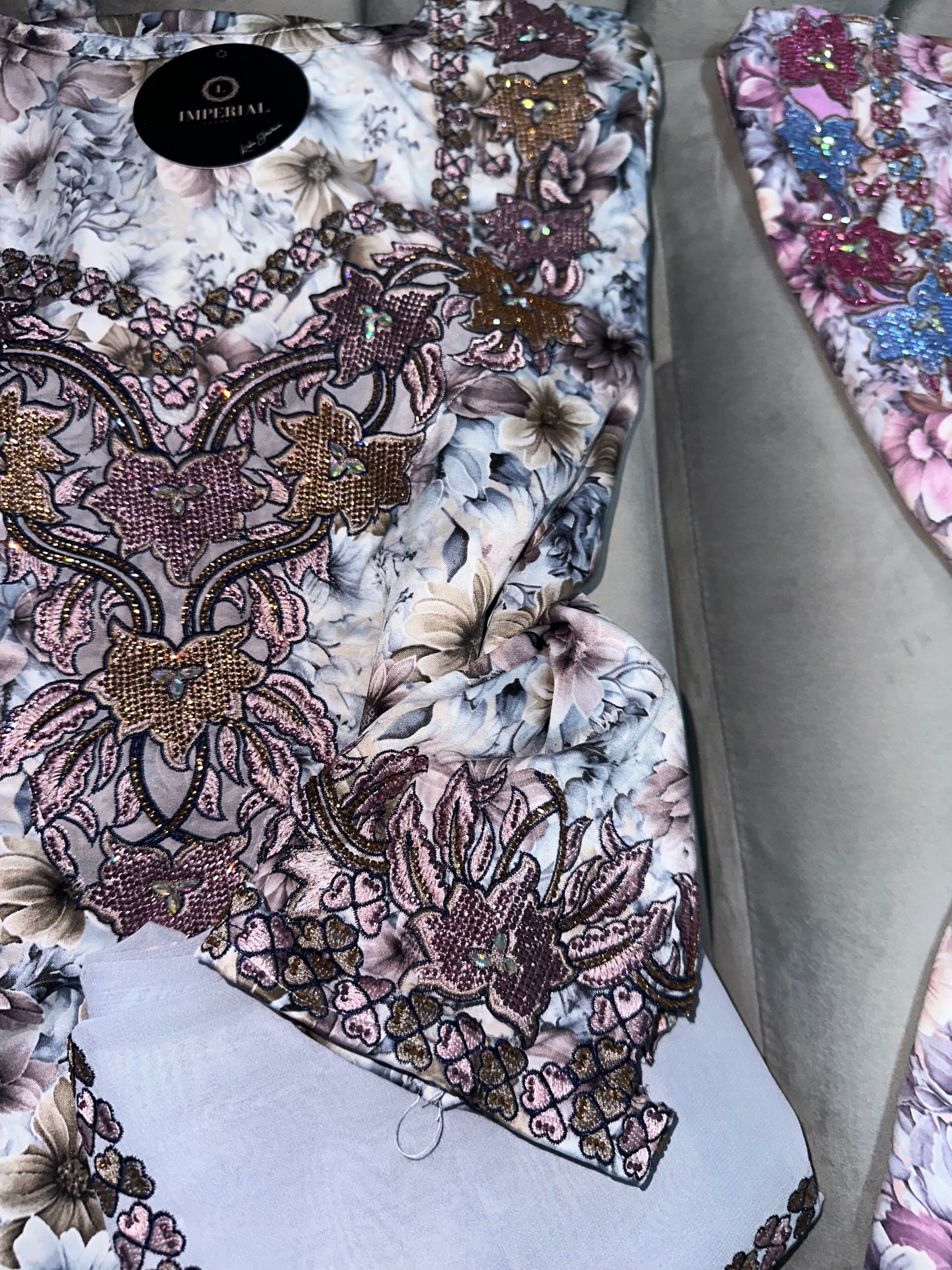 Mkharram mukhawar with matching Shiela and back corset