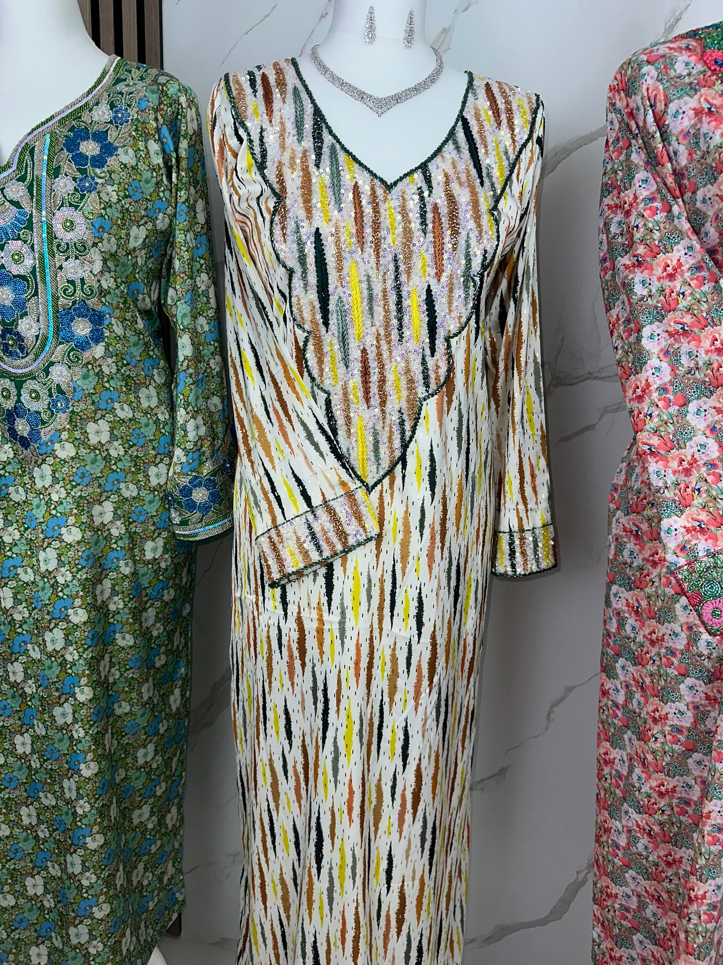 Multicolors handmade pure silk mkhawar