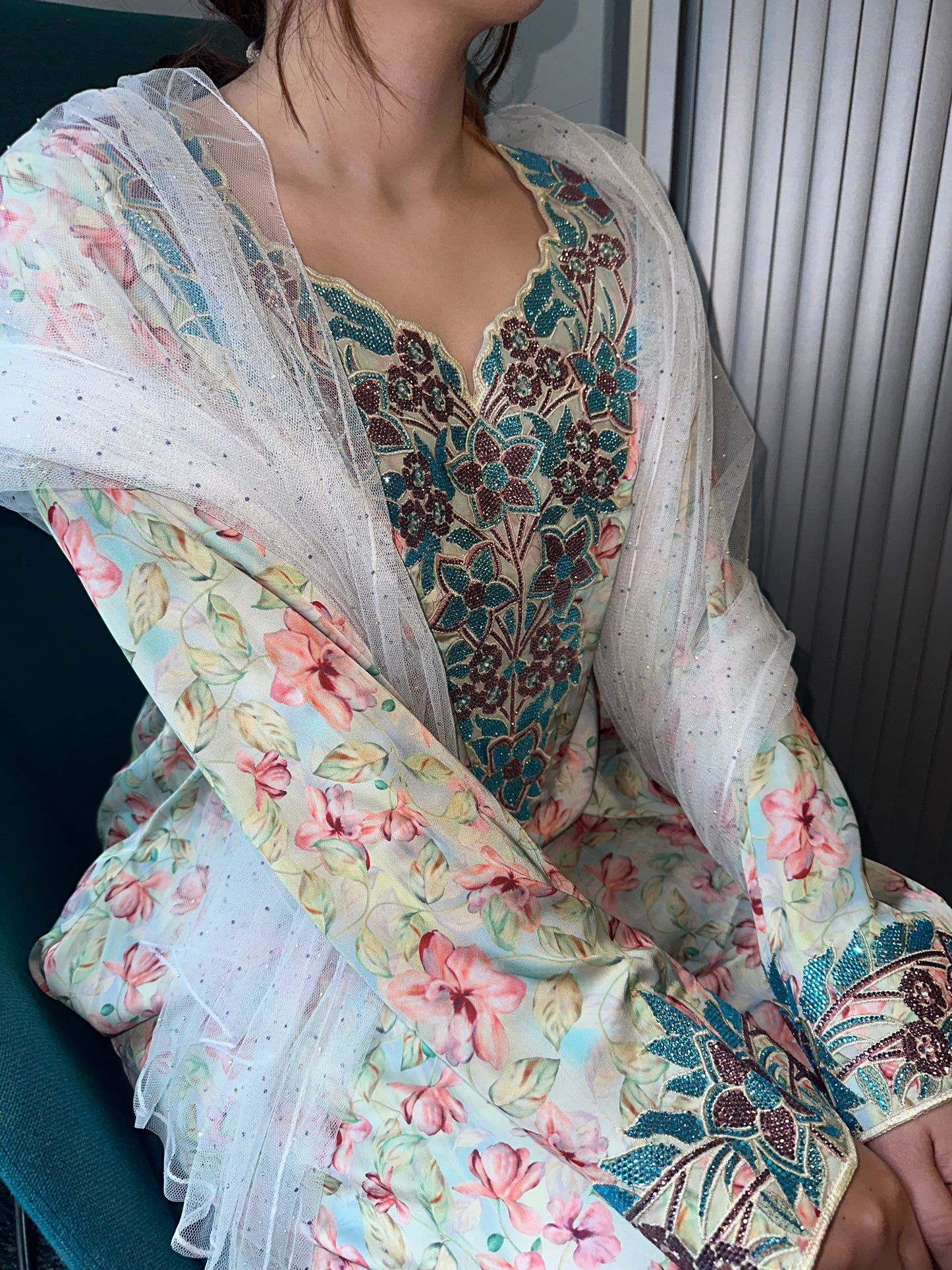 Pure silk mkhawar
