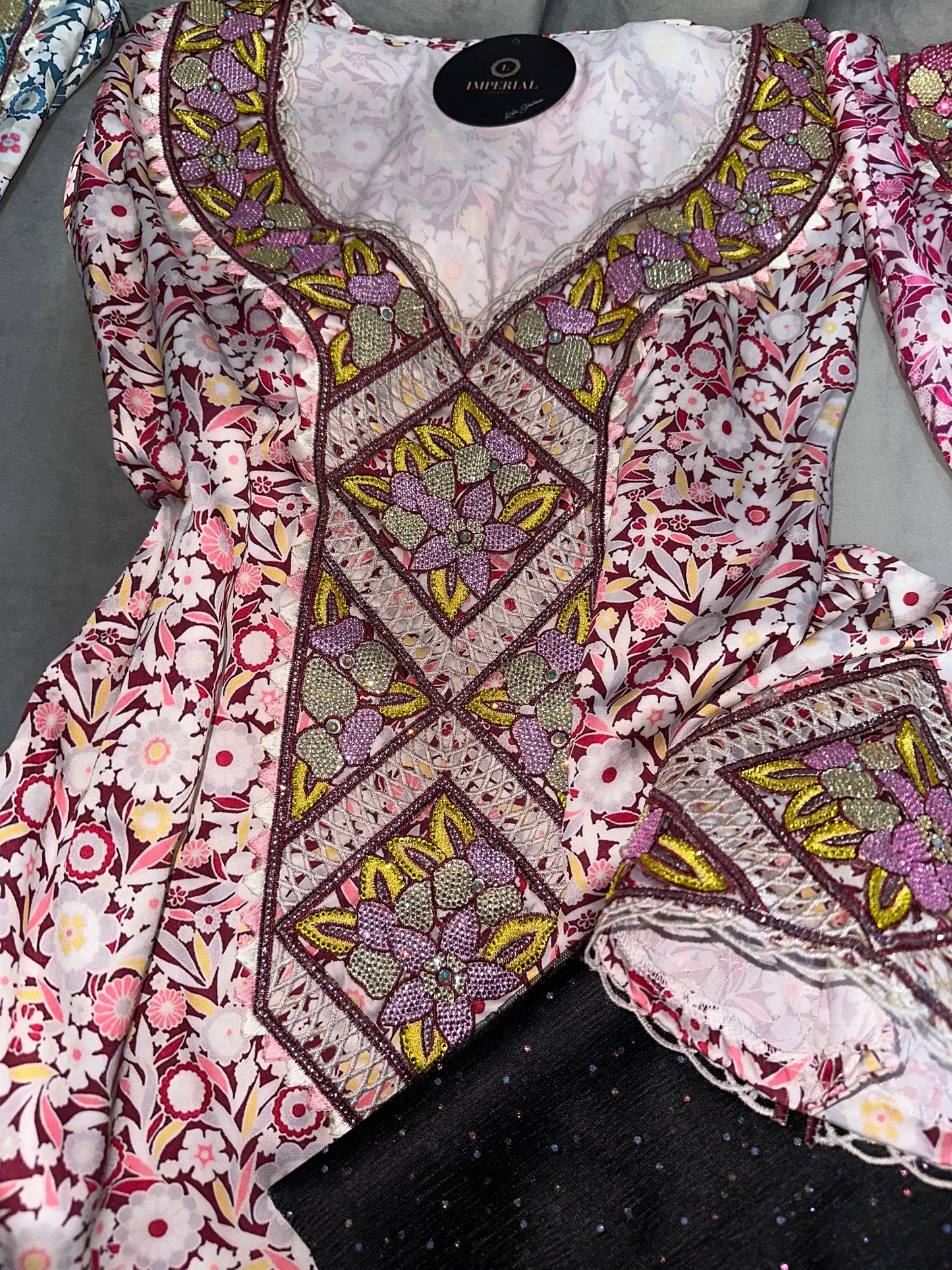 Pure silk handmade mkhawar