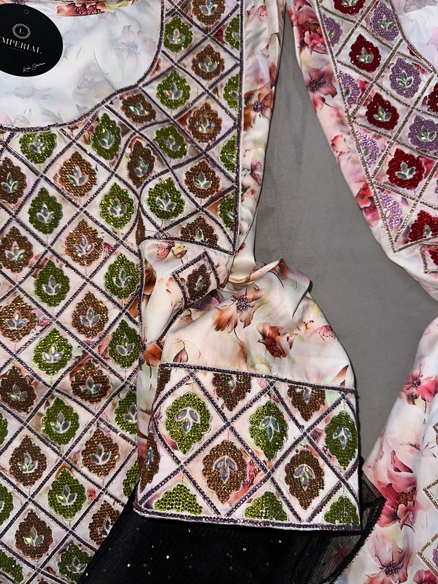 Pure silk mkhawar different colors