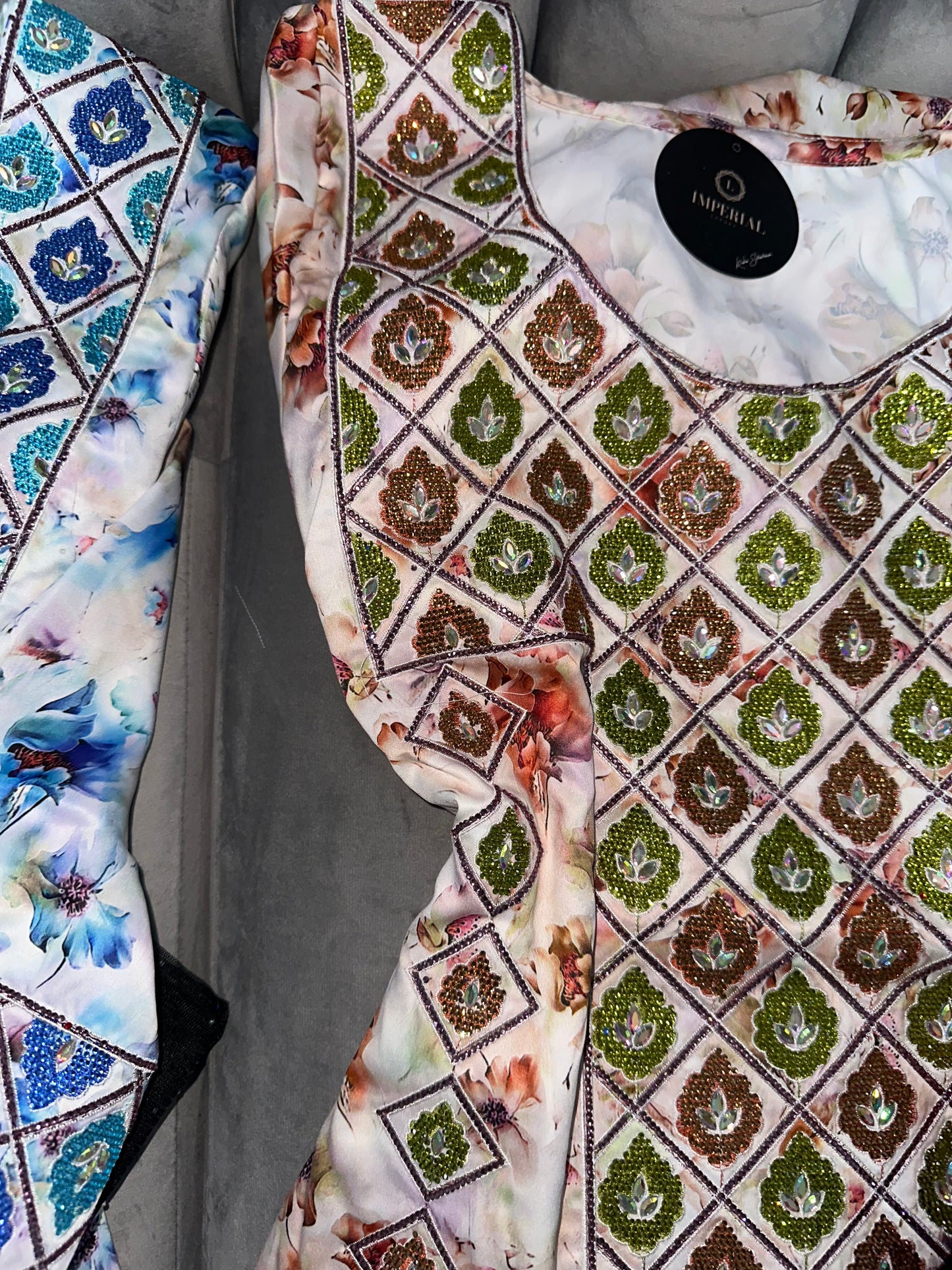 Pure silk mkhawar different colors