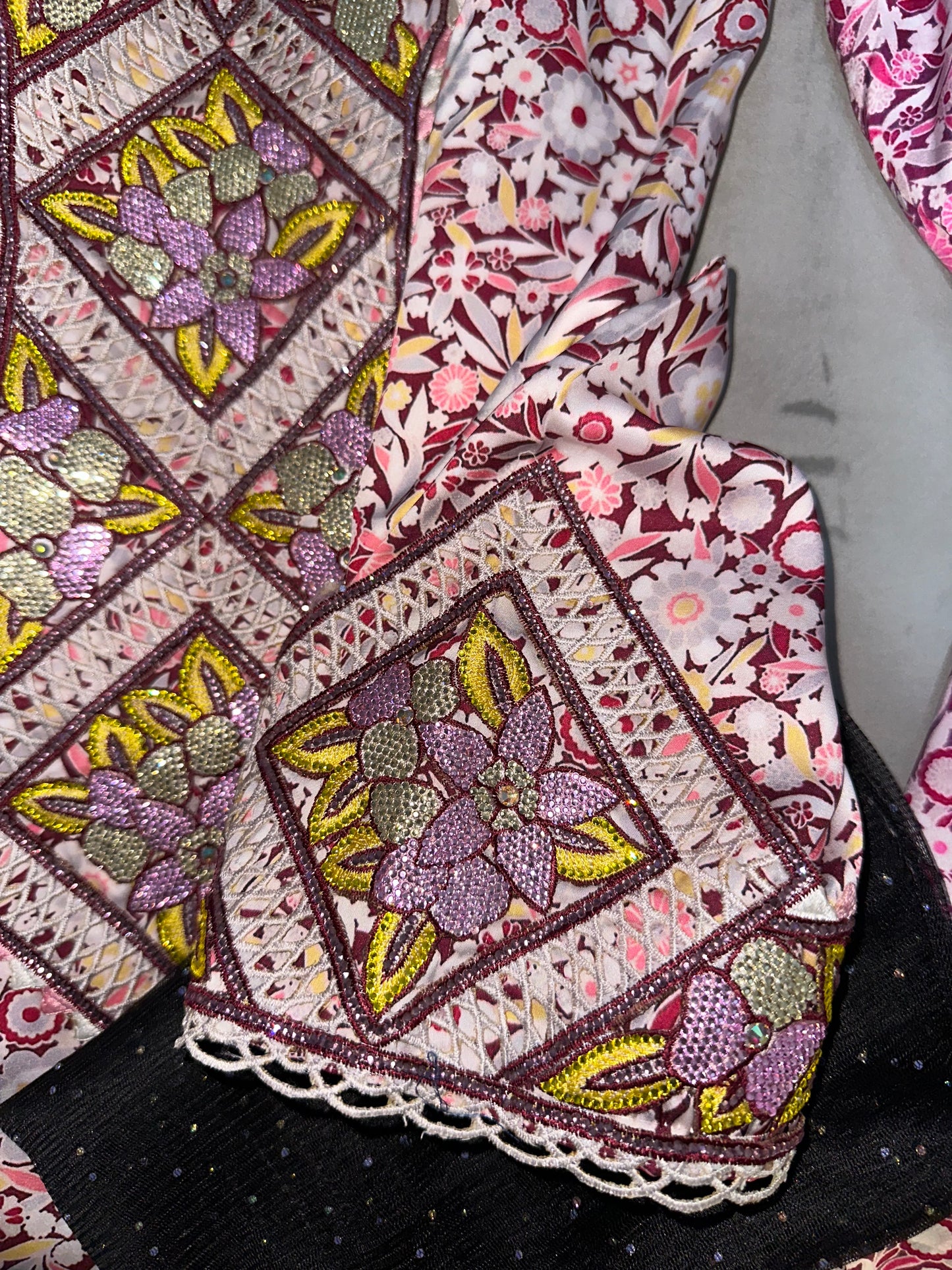 Pure silk handmade mkhawar