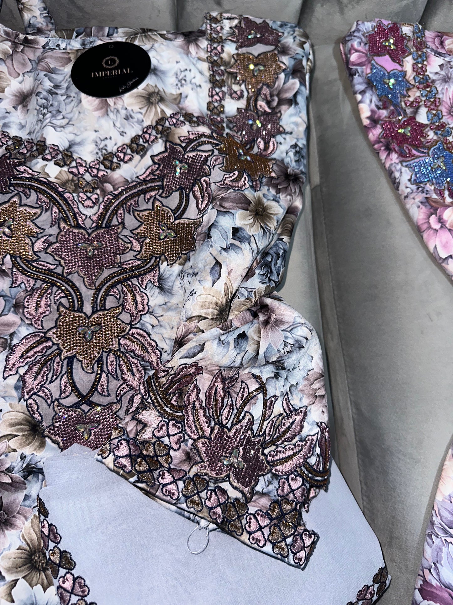 Mkharram mukhawar with matching Shiela and back corset