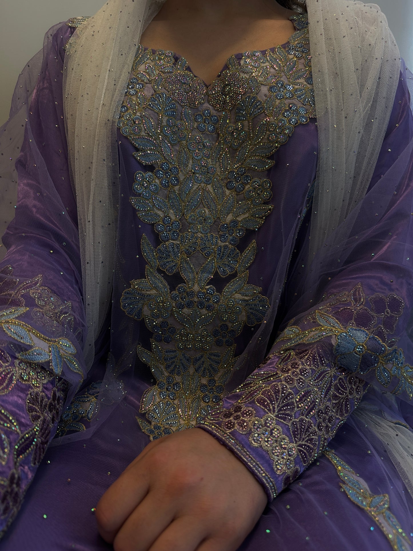 Purple Emarati Thobe