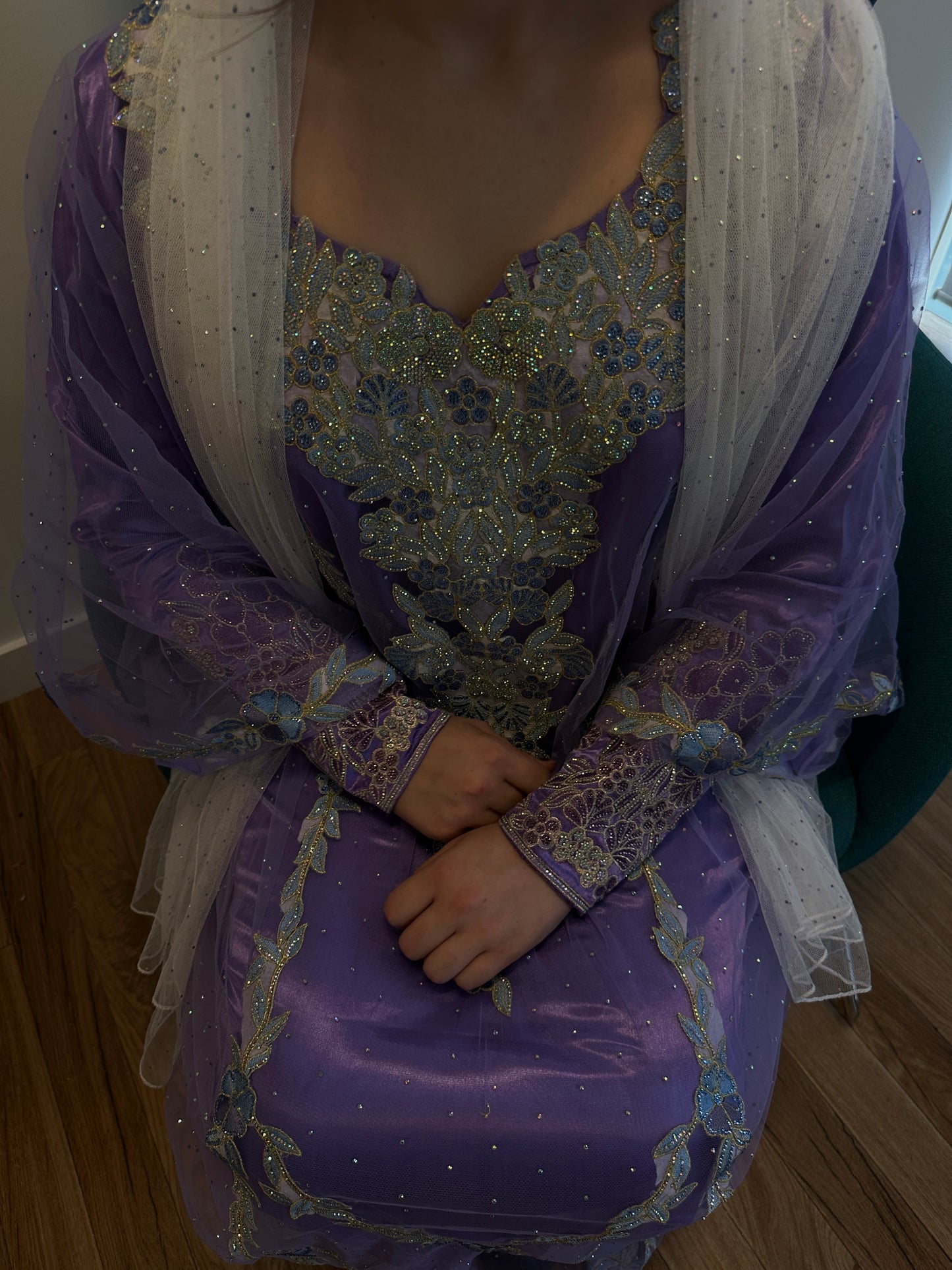 Purple Emarati Thobe