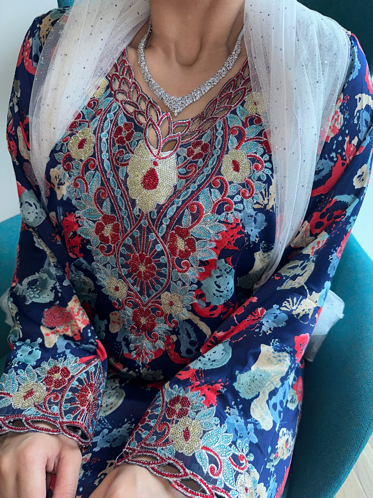 Blue mkharram mkhawar