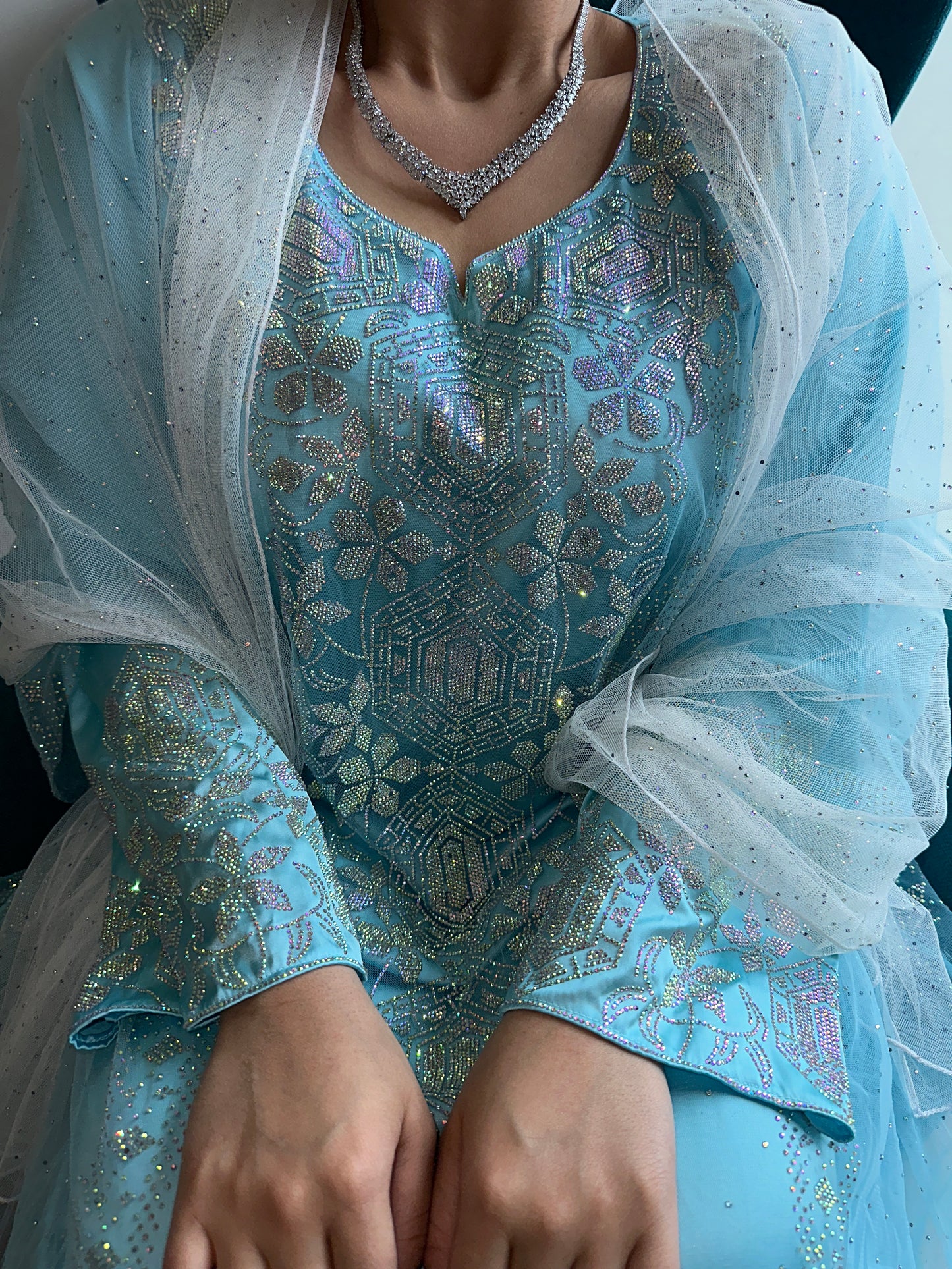 Emirates blue Thobe