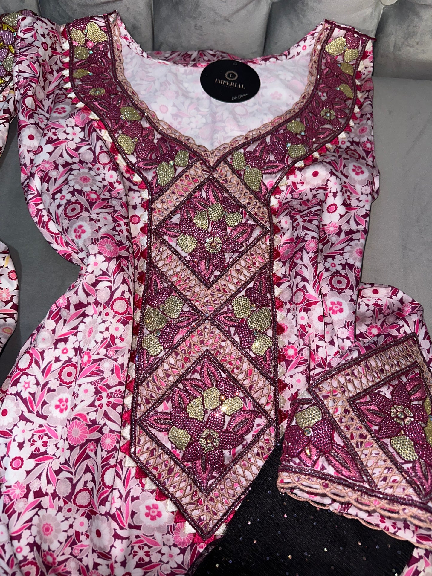 Pure silk handmade mkhawar