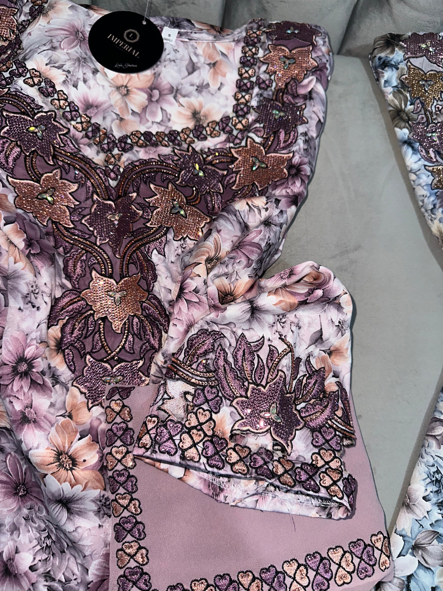 Mkharram mukhawar with matching Shiela and back corset