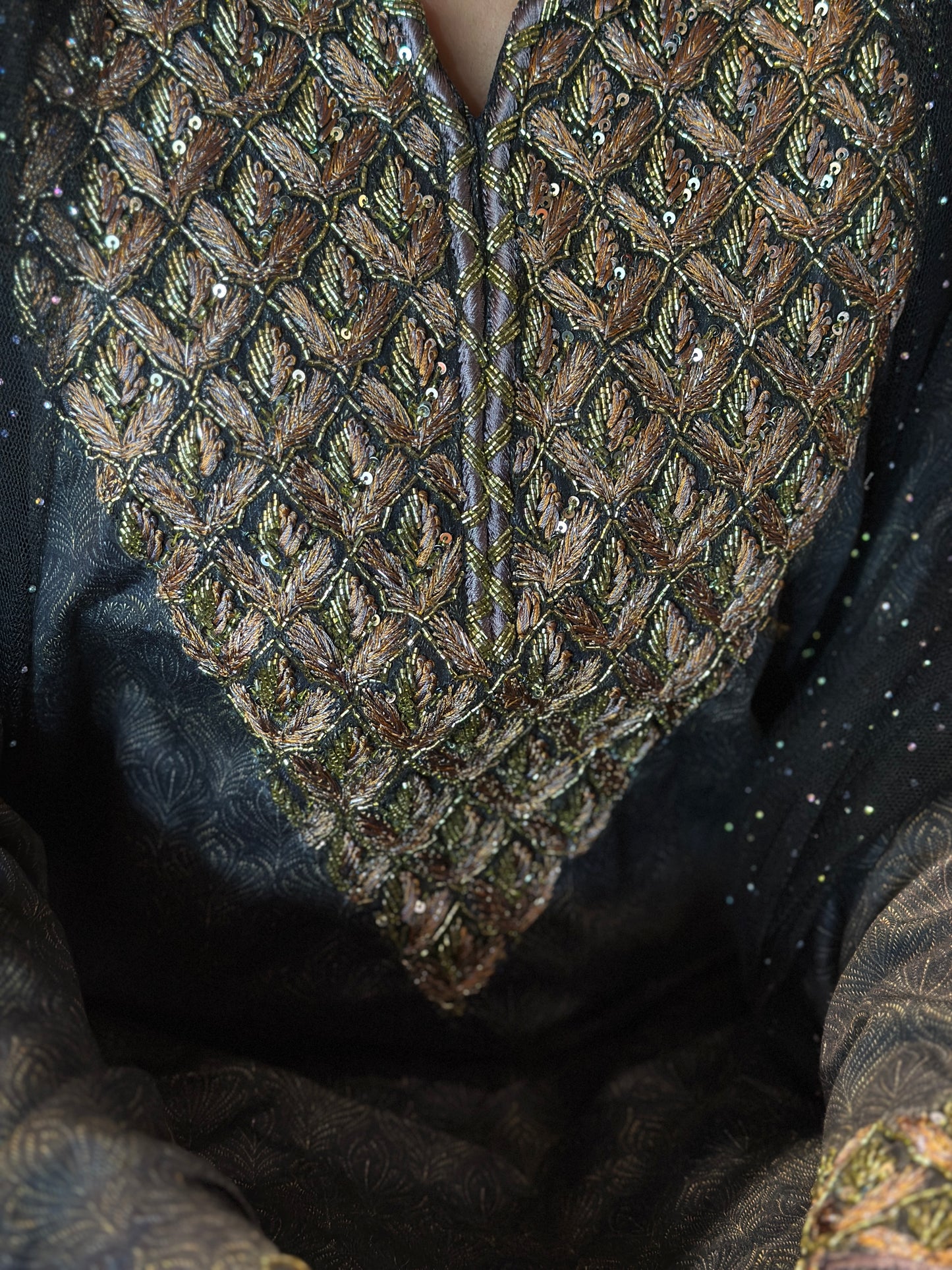 Pure cotton mkhwar with corset back