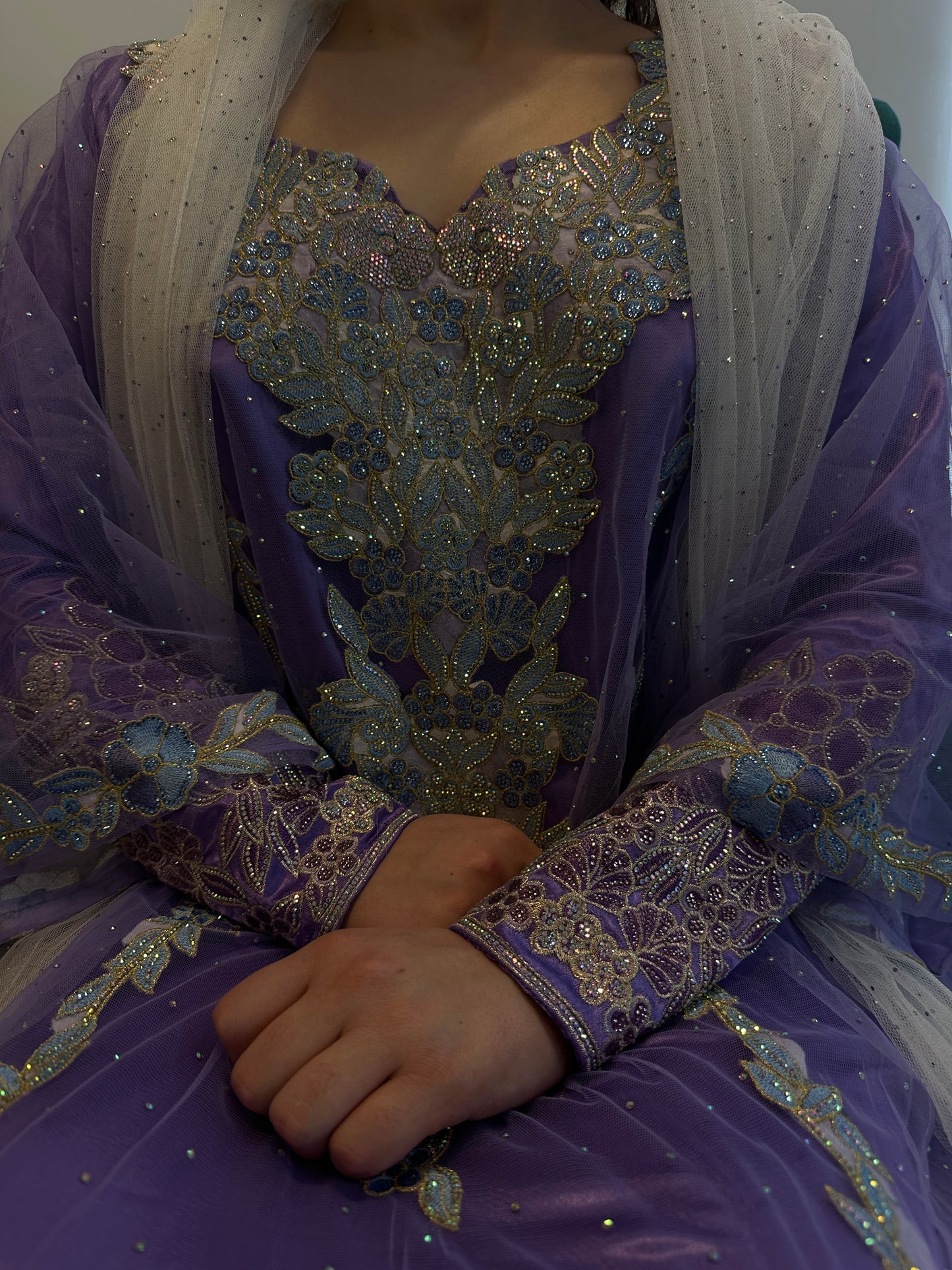Purple Emarati Thobe