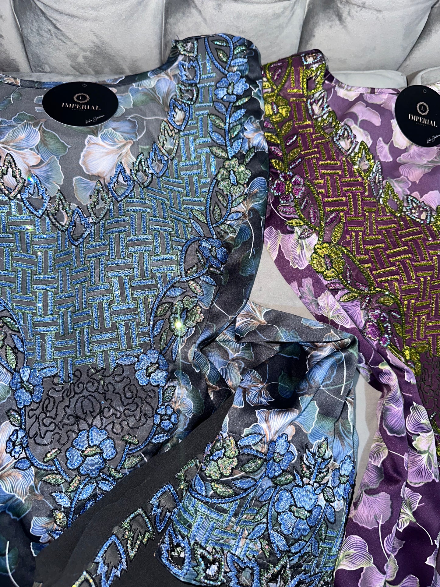 Dark colors of mkhawars with matching Shiela