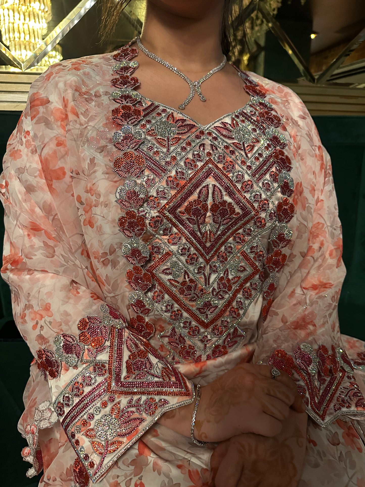Two pieces mkhawar, mkhawar plus abaya