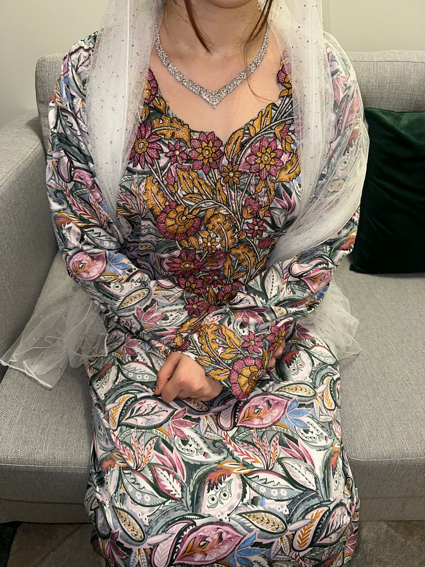 Indonesian silk 3D mkhawar