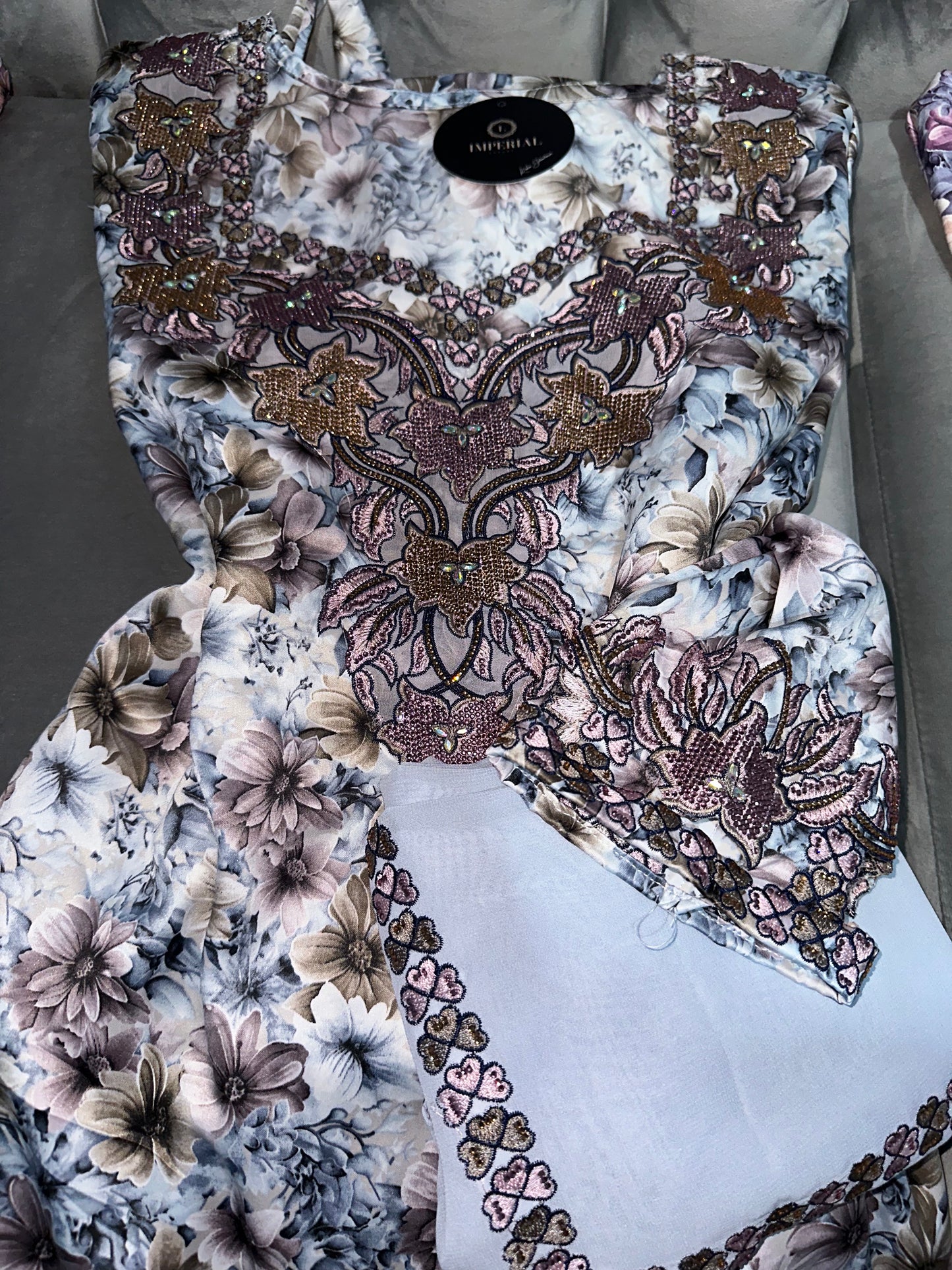 Mkharram mukhawar with matching Shiela and back corset