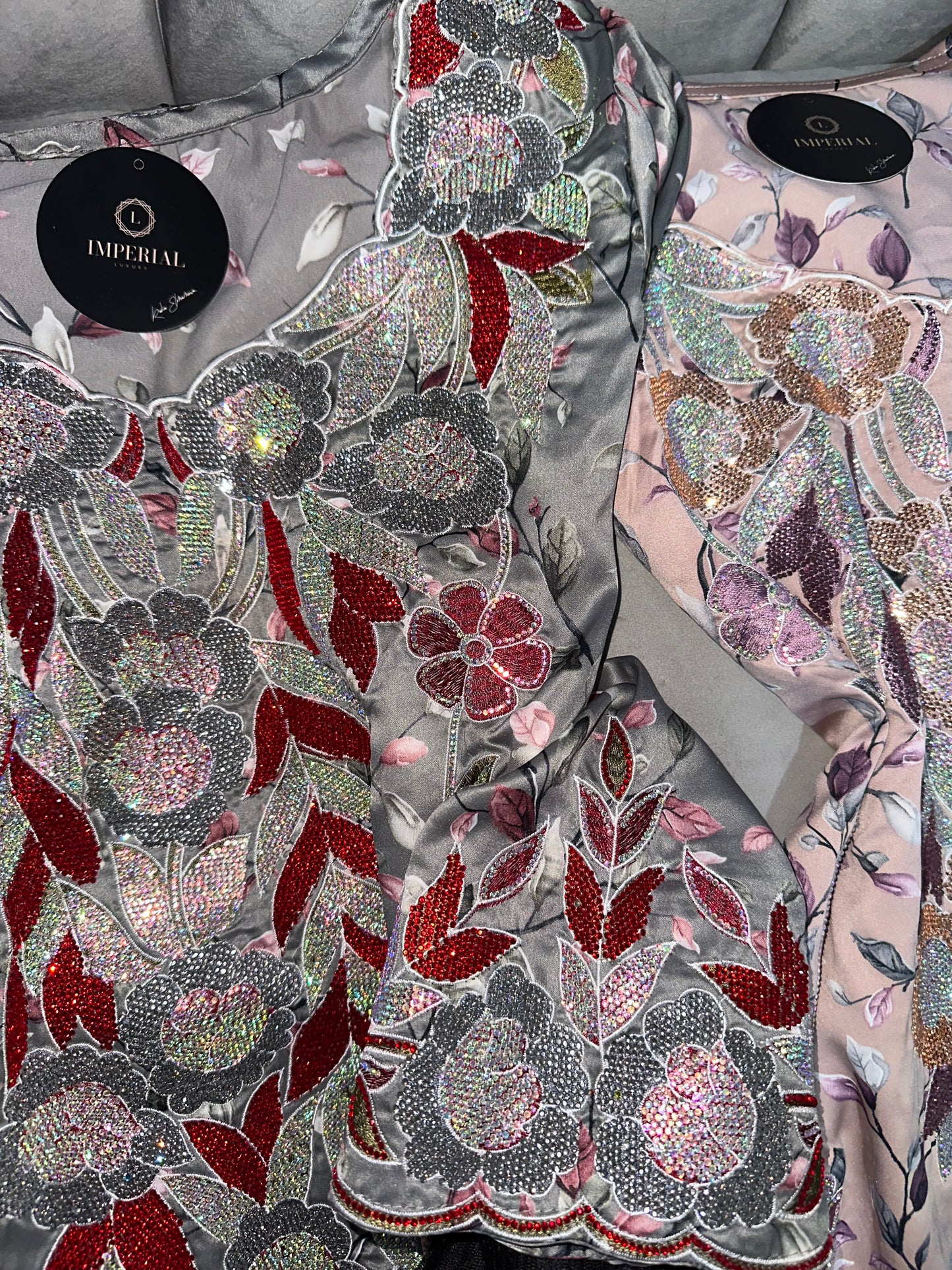 Different colors of mkhawars with chiffon Sheila