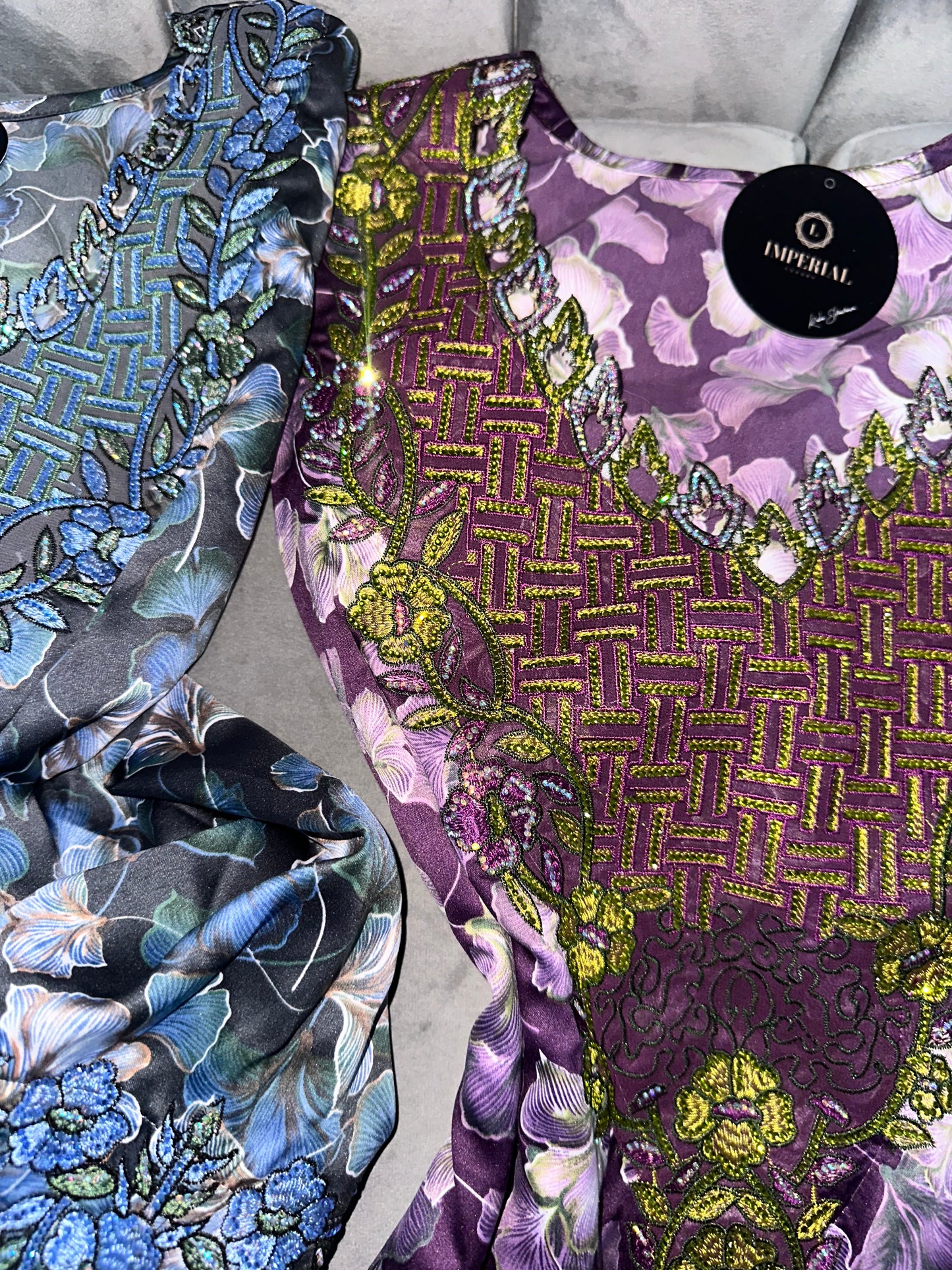Dark colors of mkhawars with matching Shiela