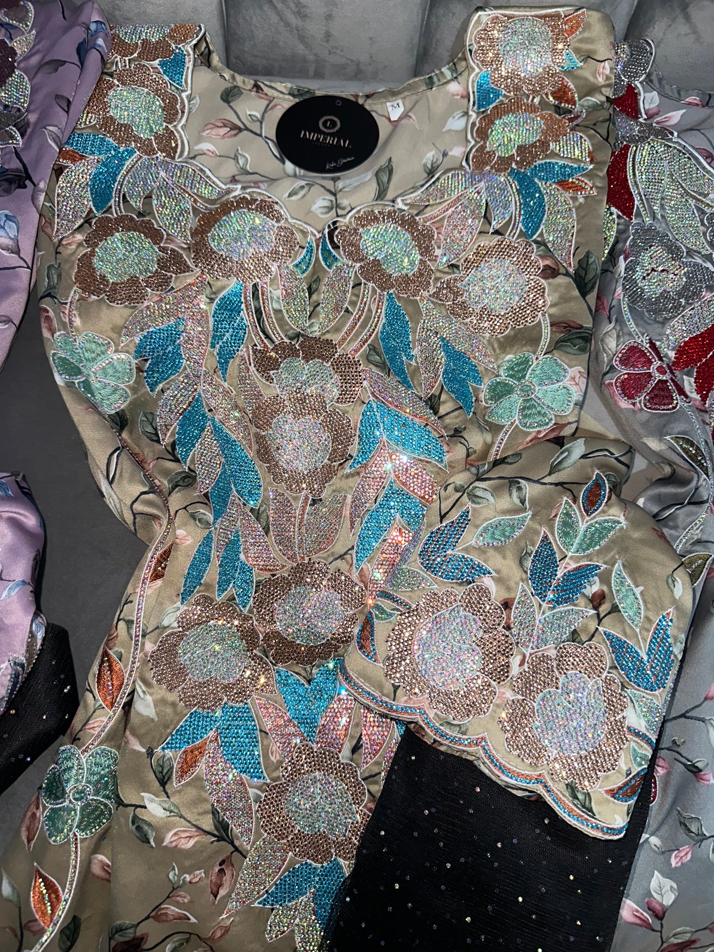 Different colors of mkhawars with chiffon Sheila