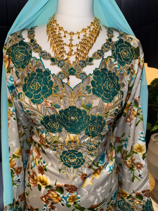 Free mukhawar with matching hijab