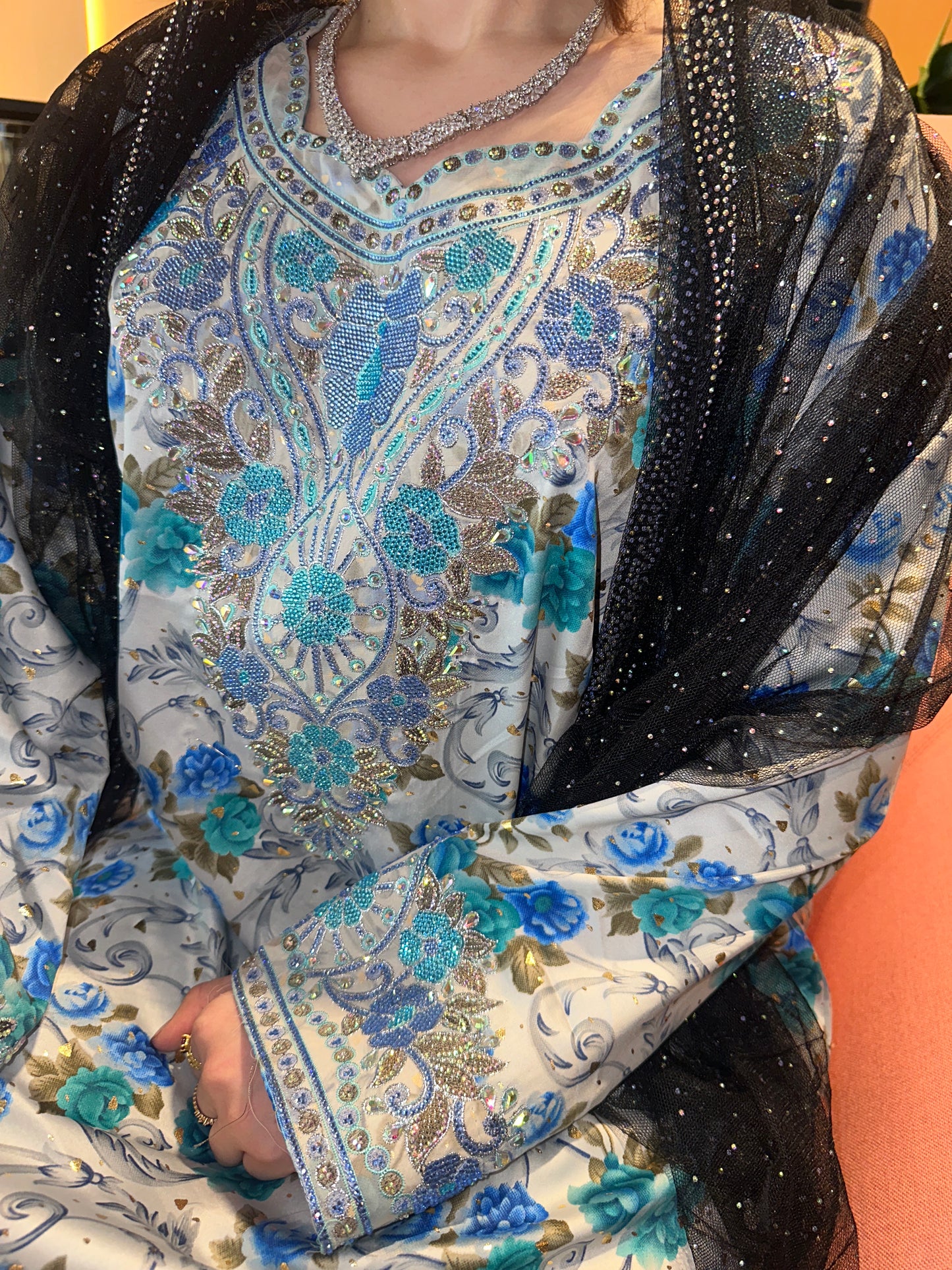 Blue enzeray mkhawar