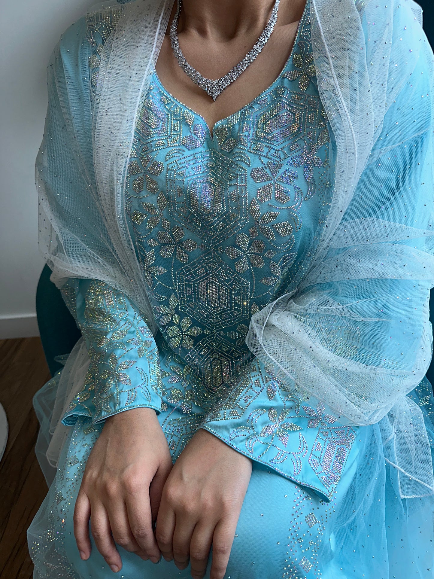Emirates blue Thobe