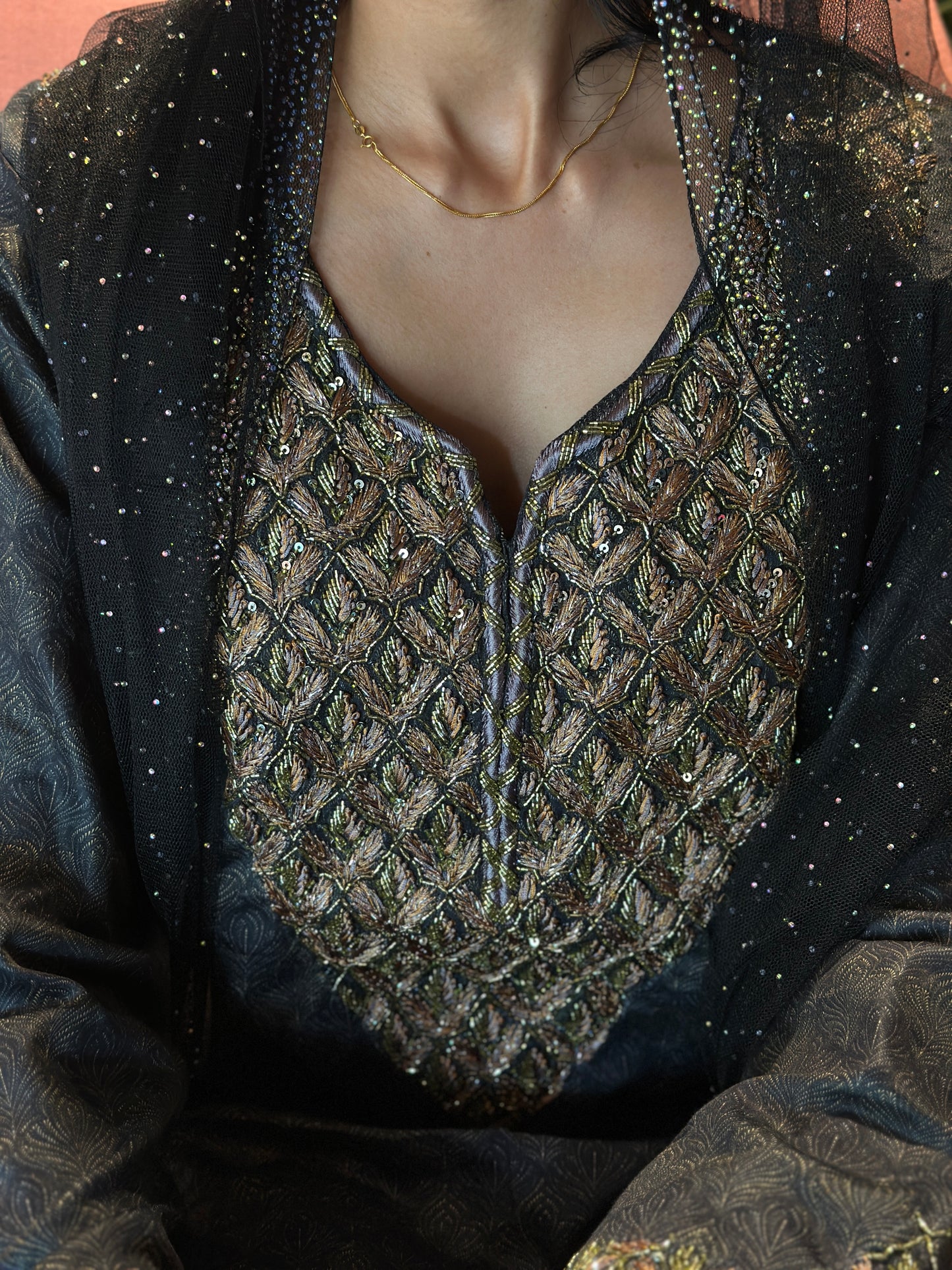 Pure cotton mkhwar with corset back