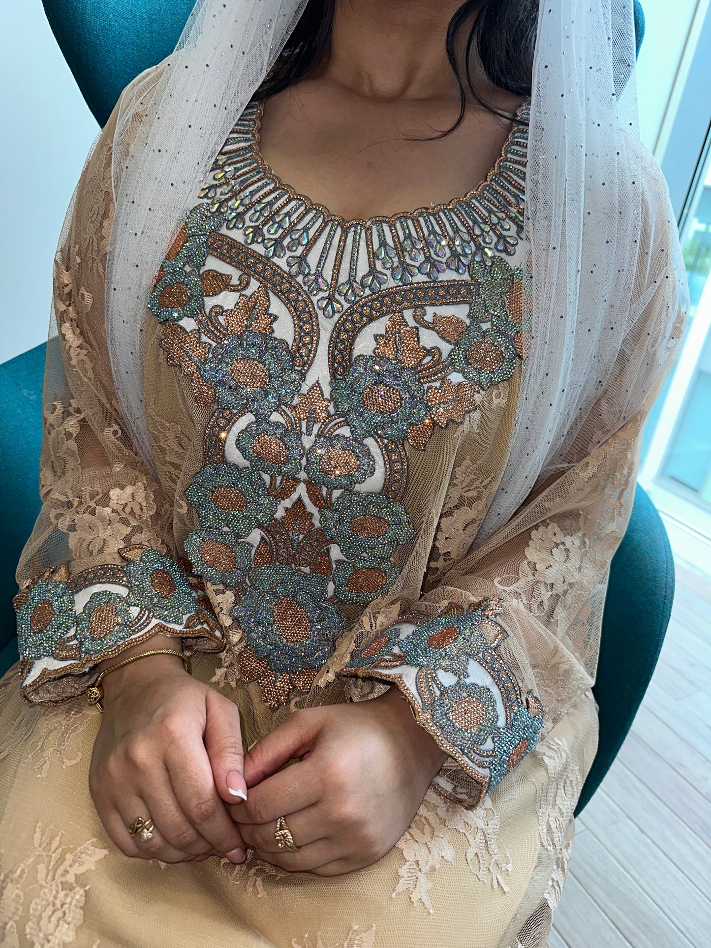 Creamy1 lace mkhawar