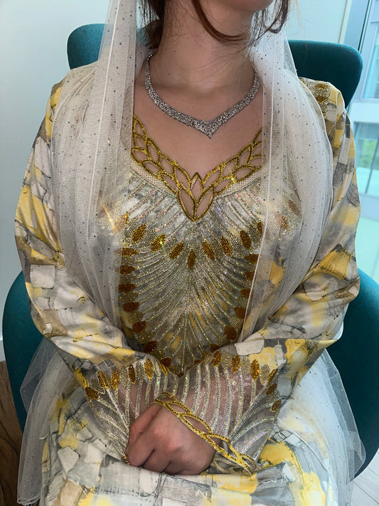 Yellow mkharram mkhawar