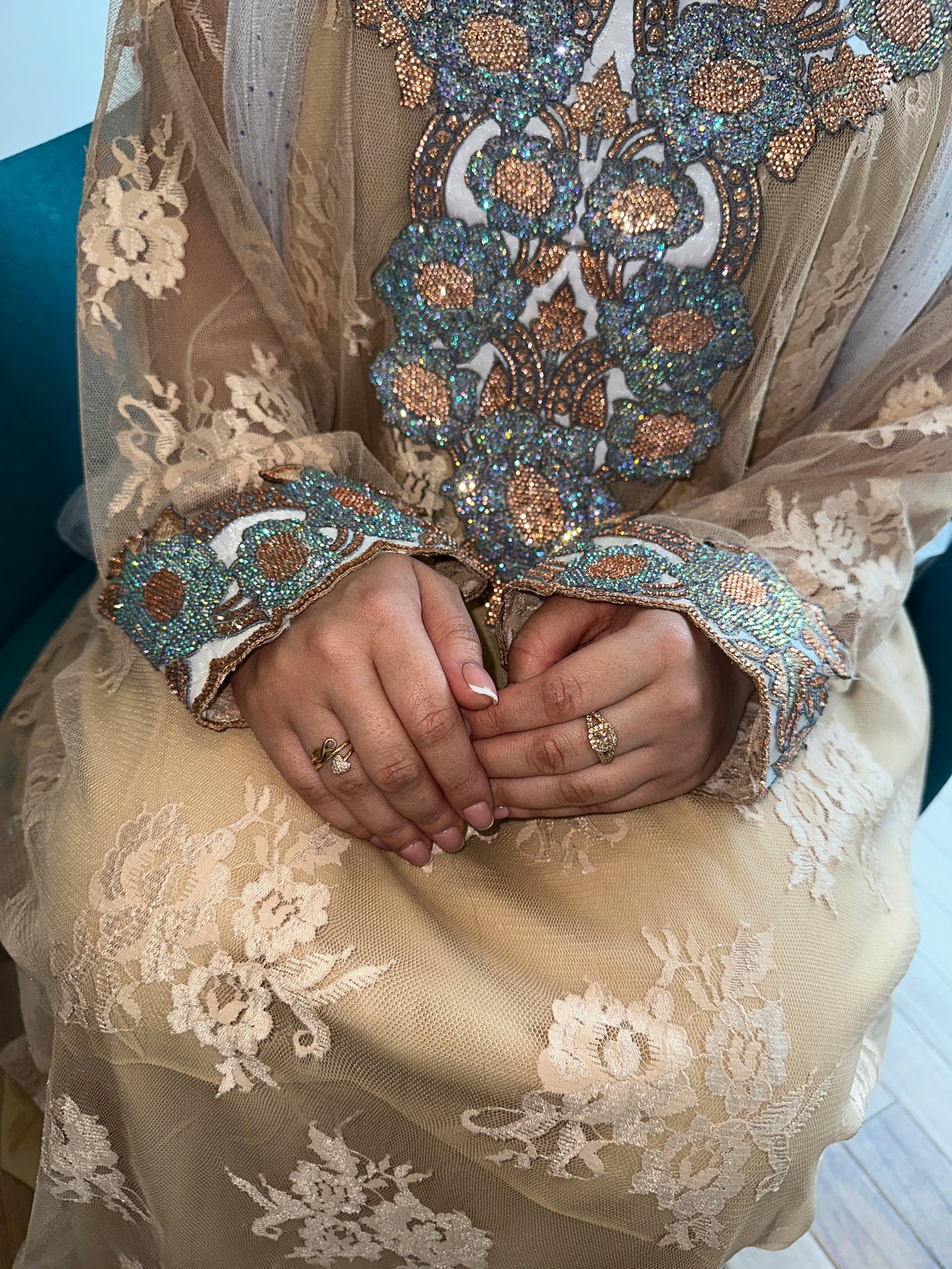 Creamy1 lace mkhawar