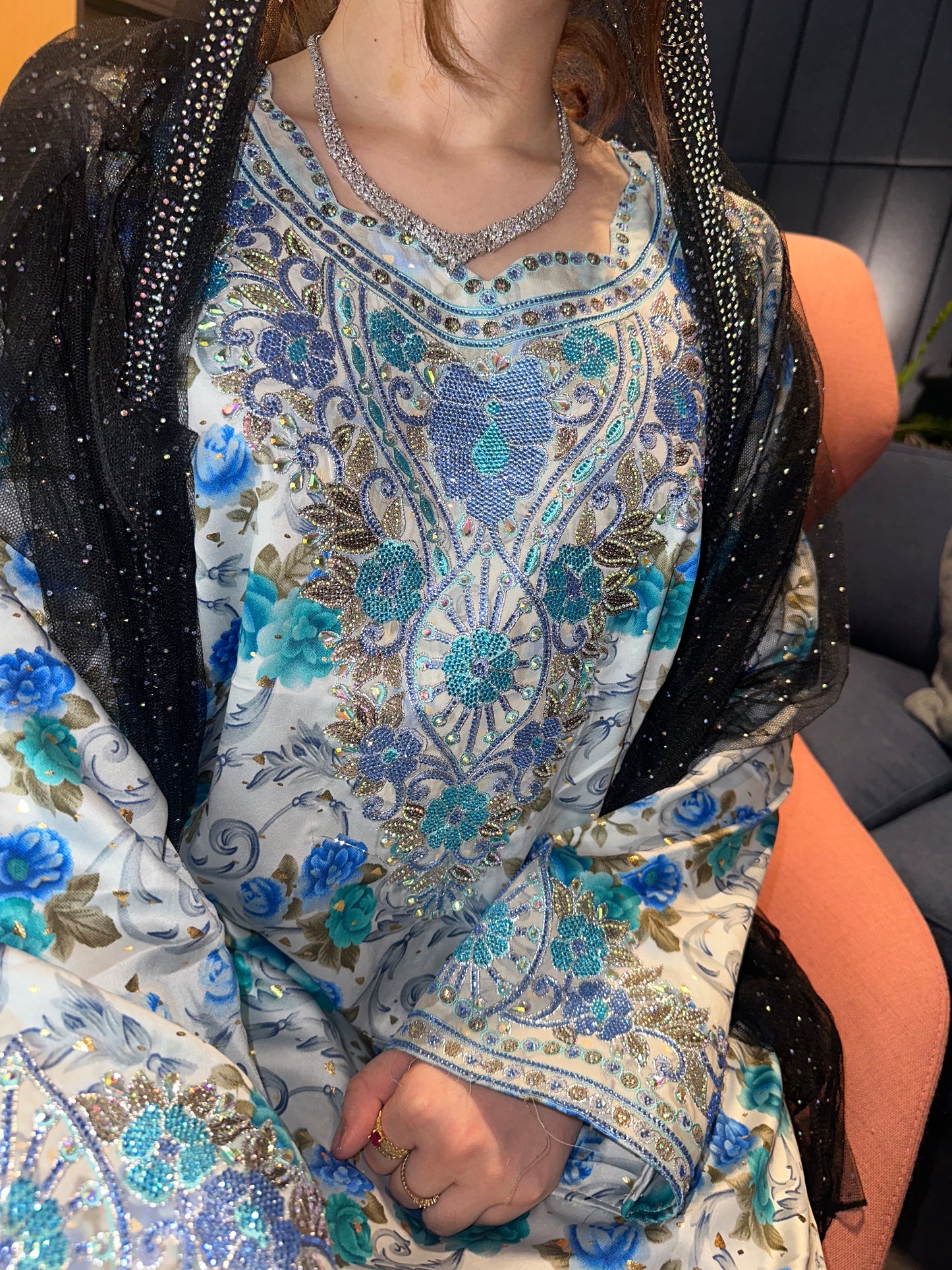 Blue enzeray mkhawar