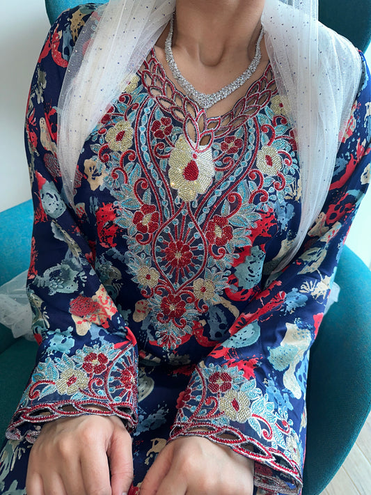 Blue mkharram mkhawar