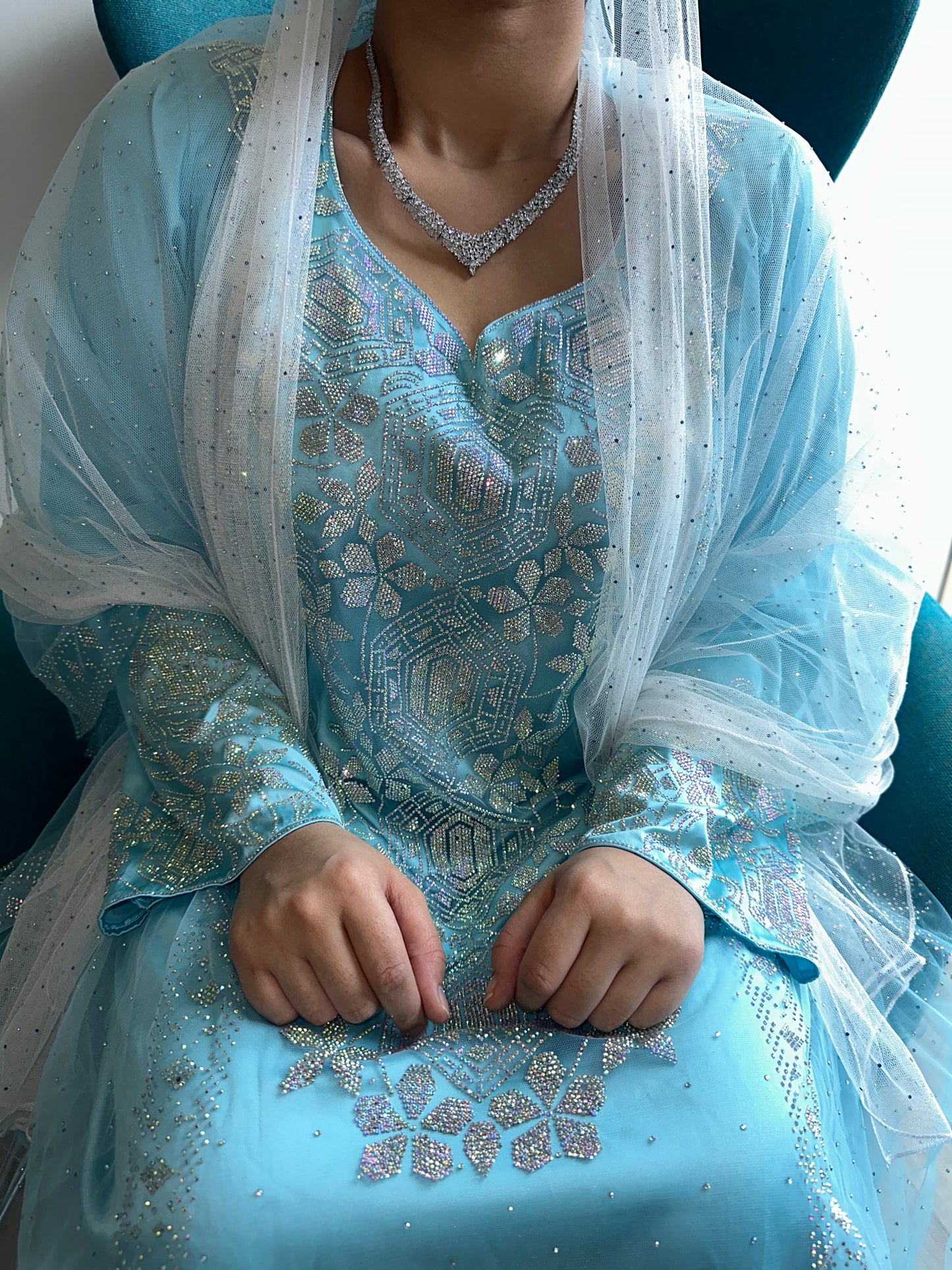Emirates blue Thobe
