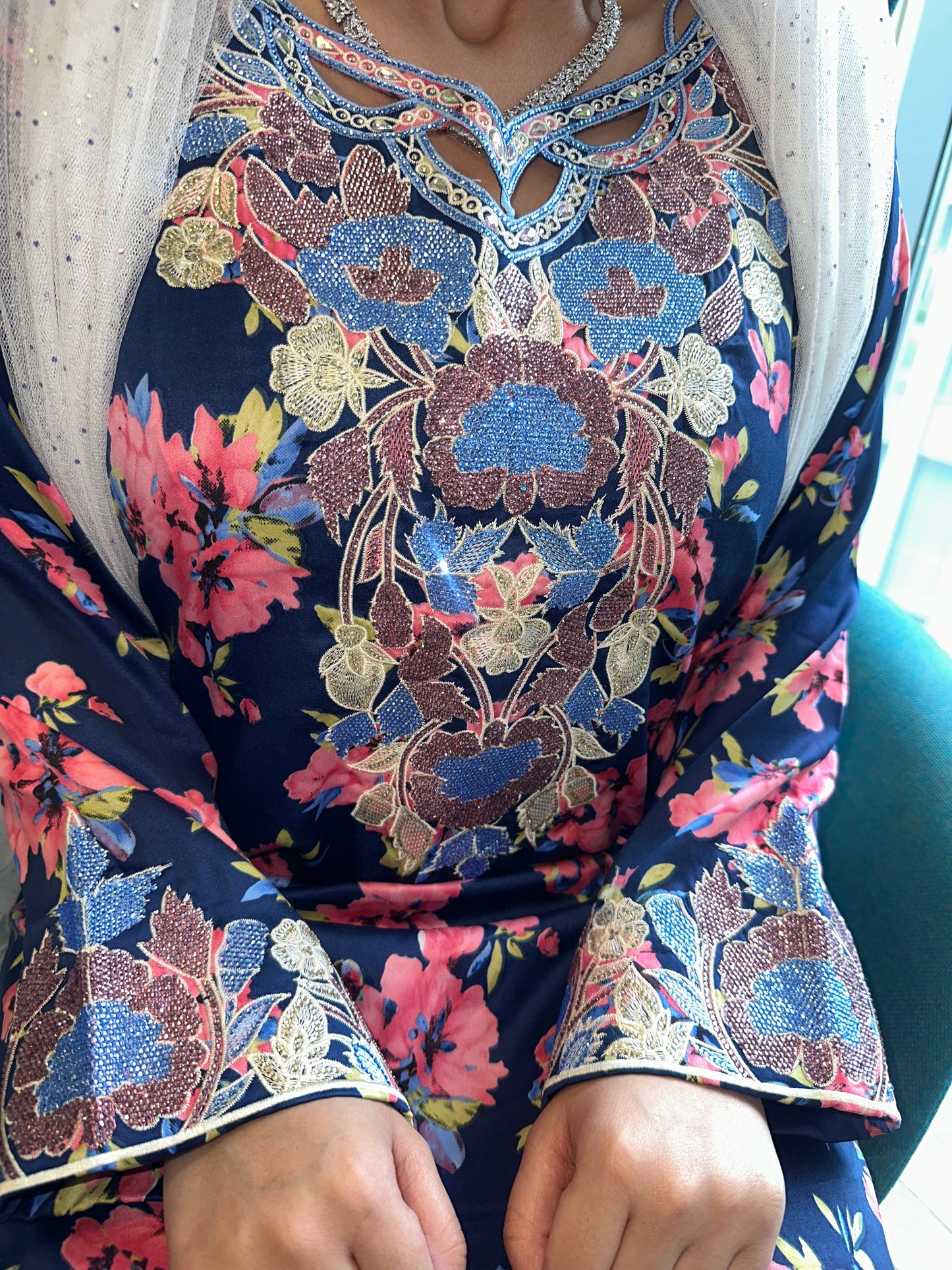 Navy blue mkharram mkhawar