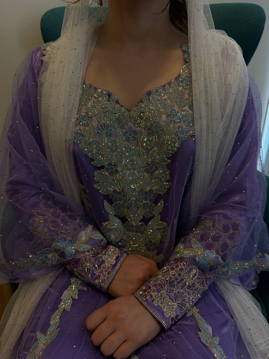 Purple Emarati Thobe