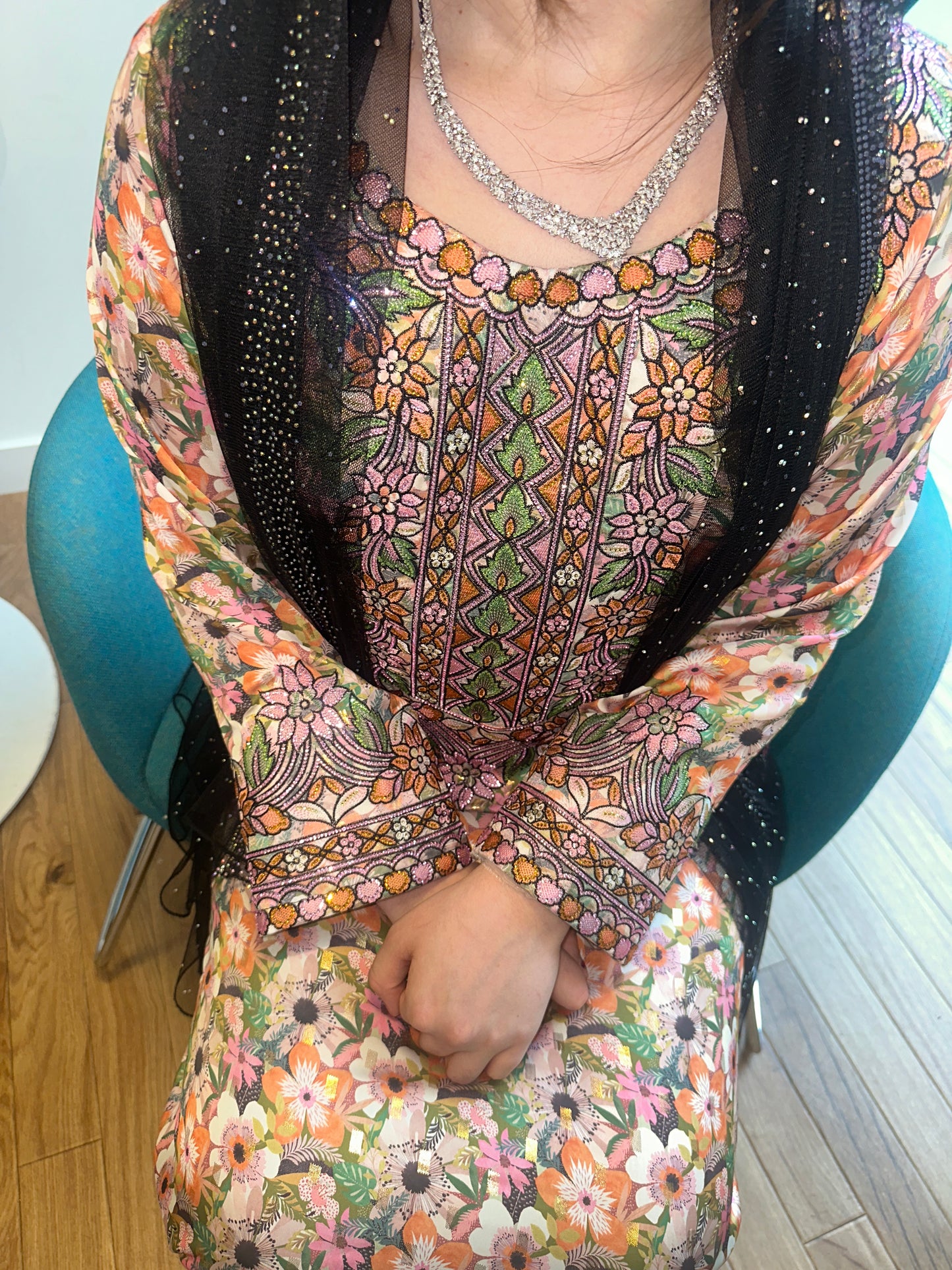 Pure silk mkhawar