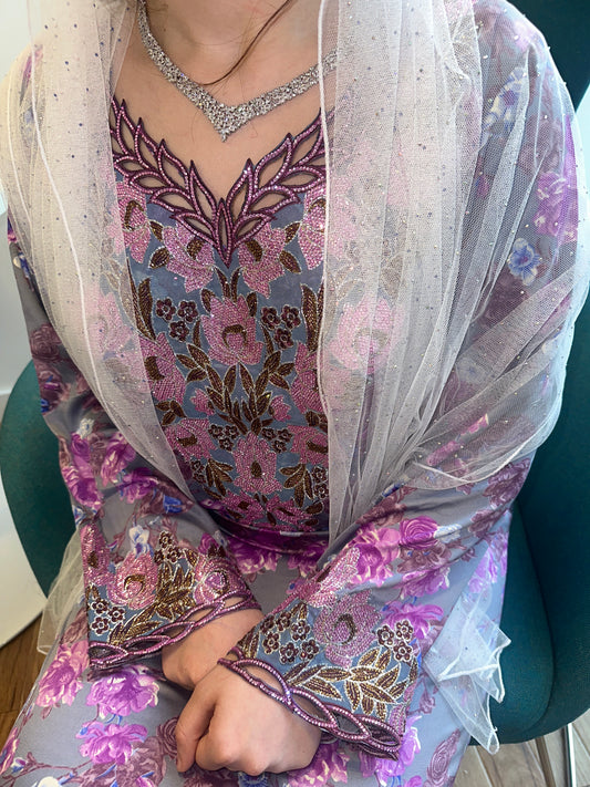 Purple makharram Mkhawar