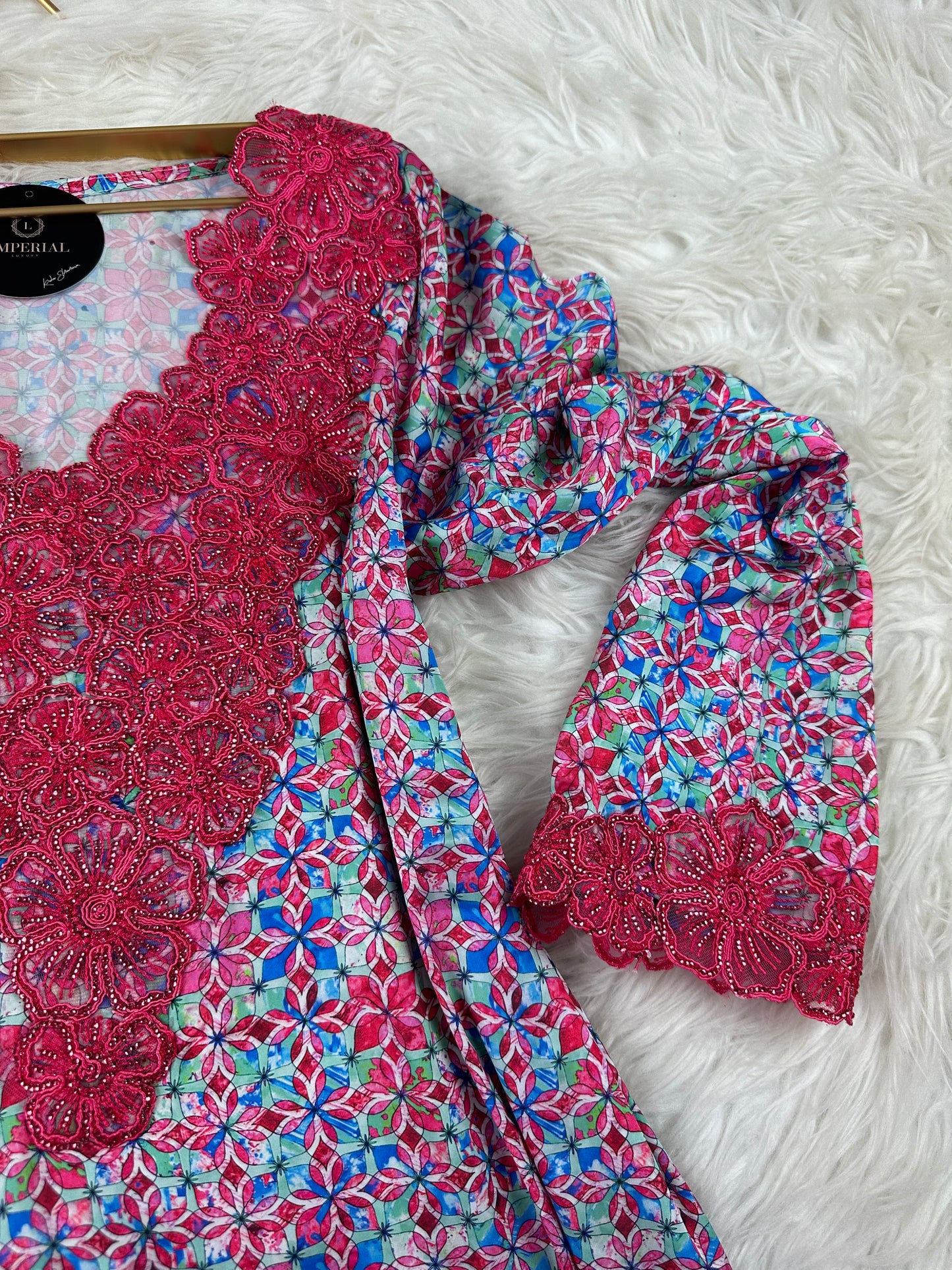 Pink mukhawar pure silk