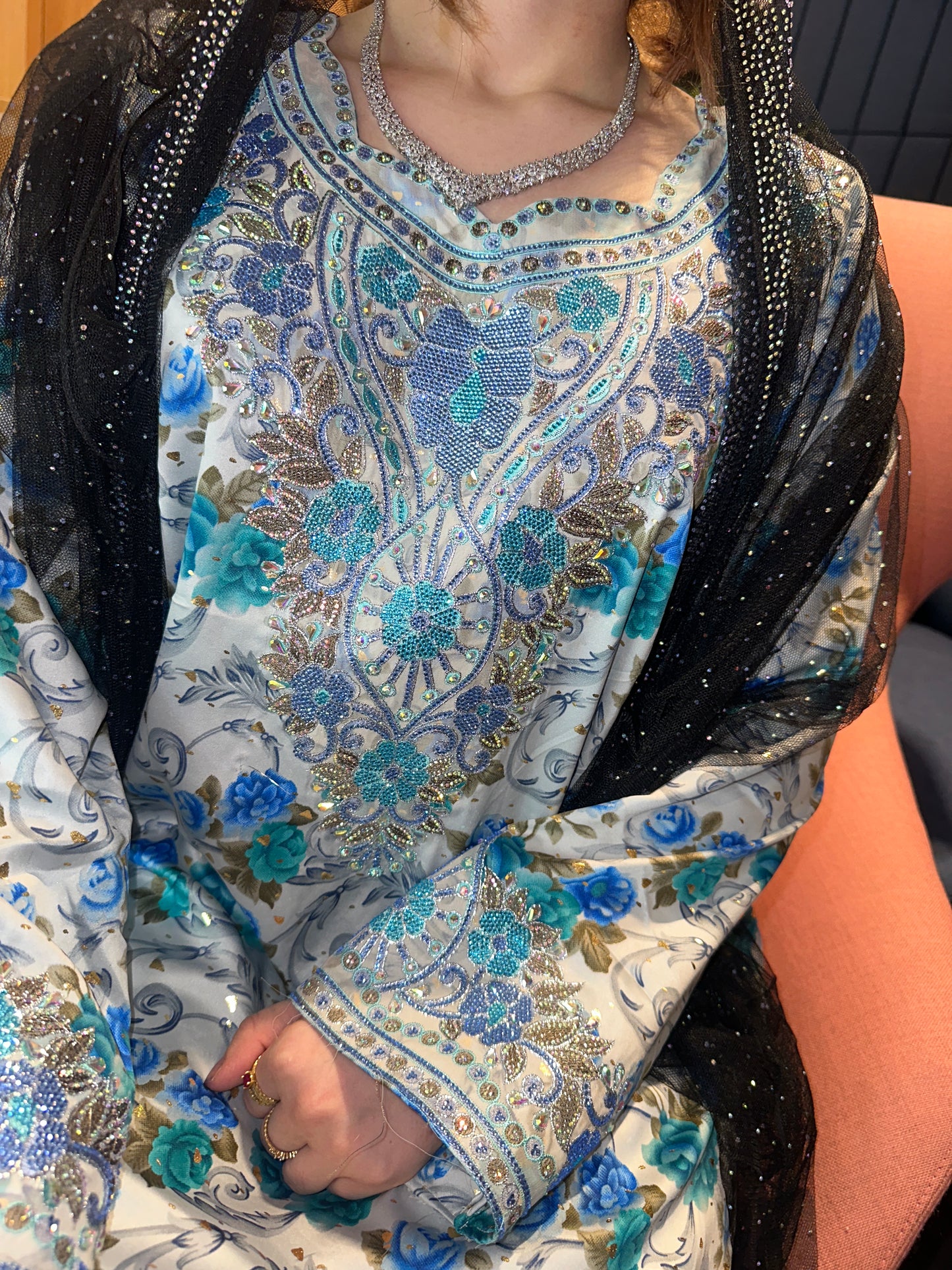 Blue enzeray mkhawar