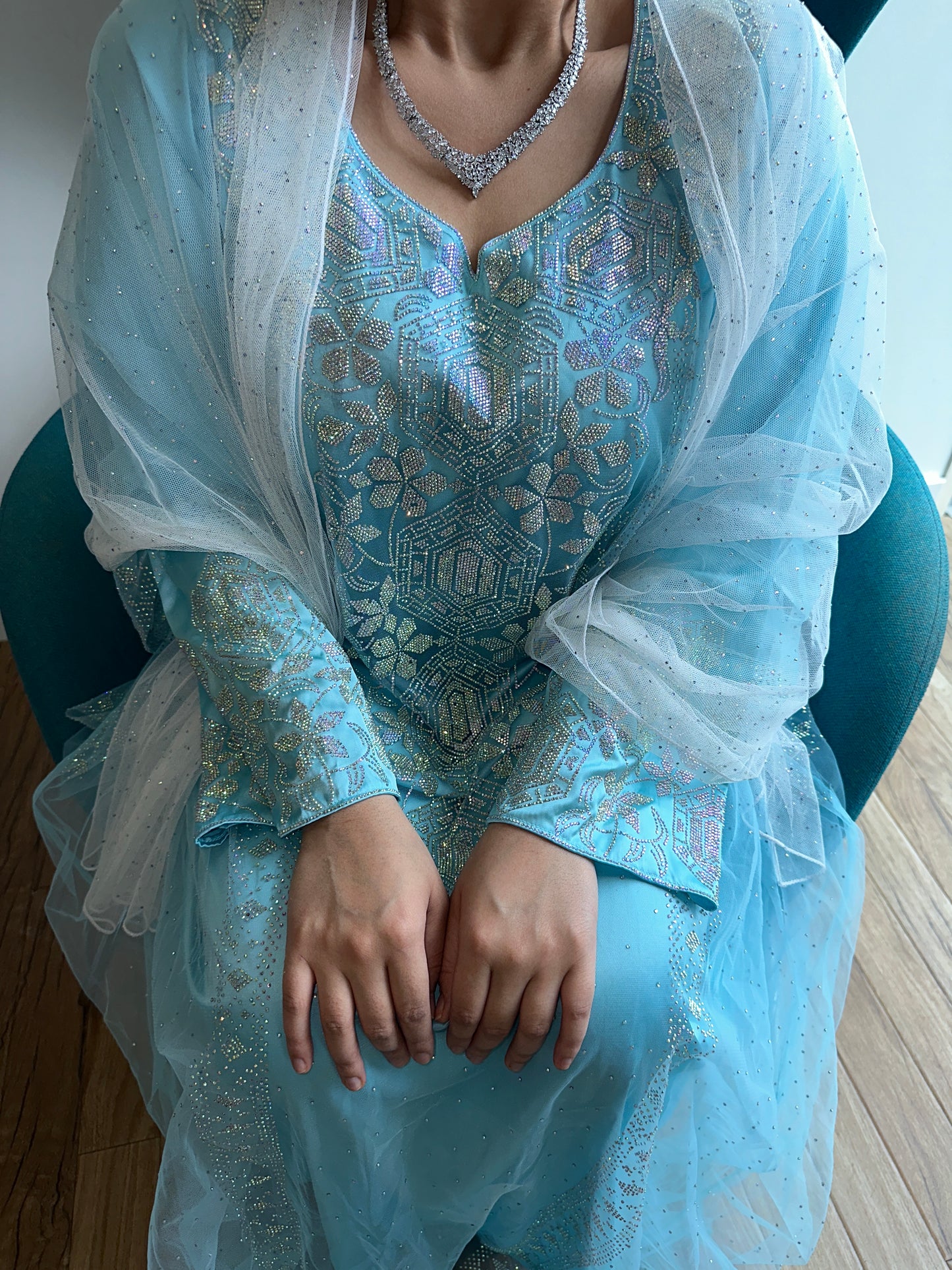 Emirates blue Thobe