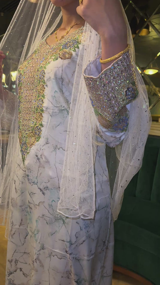 Creamy chiffon Sheila